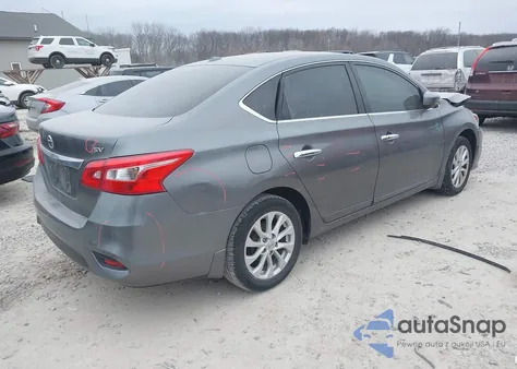 2018 Nissan Sentra Sv z USA, uszkodzony, nr VIN 3N1AB7AP1JY228022